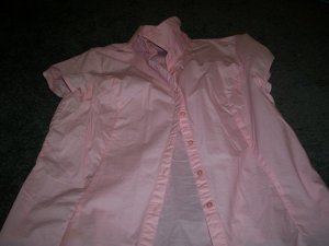 Women's Dress Shirt size L by Langents