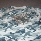 Girls Camo Tee-Shirts w/Tiger imprint NWT