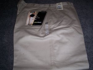 Men's Lee Khaki Slacks size 42X30 NWT