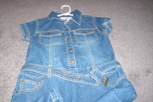 Girls Jean Dress size 12