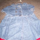 Faded Glory Toddler 3T Jean Dress