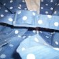 Women's Blue w/white polka dot Dress size 8