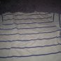 Boy's 10/12 Green Tee-Shirt with Blue Strips