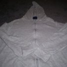 Zippered Hooded Sweat Shirt Size 1X