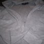Zippered Hooded Sweat Shirt Size 1X