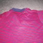 Blue and Red Striped Boy's Polo style Shirt  size 10/12