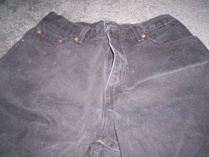 Women's Black Levi 550 Jeans size 12 reg