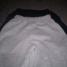 Three Pairs of Boys Jerzees Sweats Size L 12/14 Black, Dark Grey,  and Gray