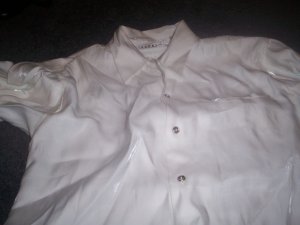 Men's White Size M Italian Pronti Dress Shirt Collection By Phita