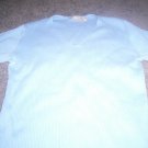 Women's Blue Short Sleeve Croft & Barrow Sweater  Size Med