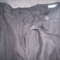 Men's Clairborne Black Dress slacks woven in Italy size 33 x 32
