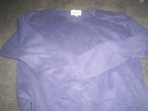 Women's Purple Christopher Banks Sweater size M