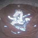 Boy's Large Dragon and Skateboard Tee with Long Sleeves by RudeBoyzs