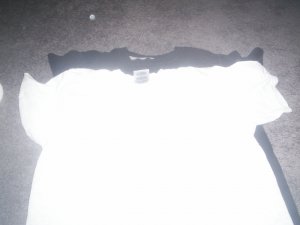 Two Boy's Solid Color Tee's  Size 8/10 by Fruit of the Loom