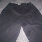 Women's Black Stretch Capri's size M by LA Blues