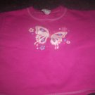 Girls 24M Pink Sweat Shirt by Hanes