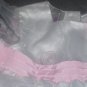 Girl's White and Pink Easter Dress Size 4T