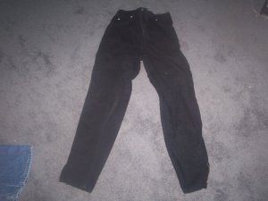 Women's Black Tappered Leg Size 8 Jordache Jeans