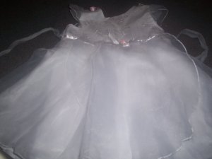 Girl's White Easter Dress Size 3T