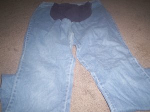Women's Small Blue Jean Maternity Pants by New Addition Maternity