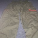 Boy's Faded Glory Cargo Pants Olive Green Size 8