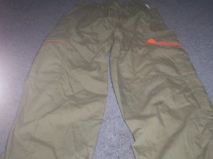 Boy's Faded Glory Cargo Pants Olive Green Size 8