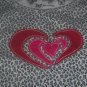 Girls Faded Glory Leopard print Stretch Top size 8