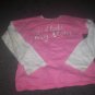 Girl's 3T Pink and White Top size 3T