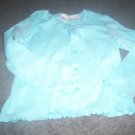 Girl's Ur-It Sweater Jacket/Cardigan Light Blue size M(6)