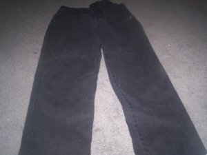 Women's Black Stretch Jeans Size 10 Bill Blass