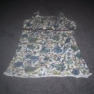 Girls Xhilaration White and Blue Sleeveless Top size XS