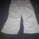 Girl's Levi's White Cords with Glitter! size 2T