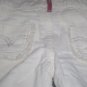 Girl's Levi's White Cords with Glitter! size 2T