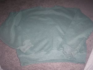 4 Boy's Jerzee Green, Dark Blue, Light Blue, and Gray Sweatshirts with Bonus Sweatshirt by Hanes!