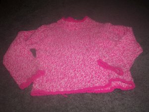Girl's Pnk High Neck Sweater by Girl's Connection Size XS 4/5