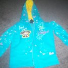 Girls's Blue Hooded Zippered Sweat Shirt size 4T Bobby Jack Girl's