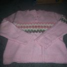 Girl's Pnk 3 Button Neck Sweater by Arizona size 5