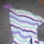 Girl's Multi-Colored Vee Neck Hooded Sweater by Old Navy size 4T