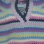 Girl's Multi-Colored Vee Neck Hooded Sweater by Old Navy size 4T