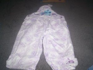 Purple Blue's Clues Overalls size 3T