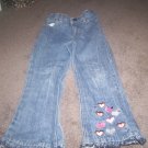Toddlers 4T Heart Jeans by Nickelodeon