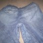 Women's Blue Stretch Capri's size 14 by No Boundries