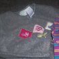 Girl's Size 4T Lot 4 Outfits Plus Shirt and Jacket by Sketchers, Carters Arizona, Old Navy,