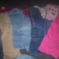 Girl's Size 4T Lot 6 Pants and 4 Shirts
