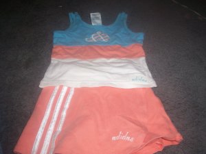 Girl's Two Piece Short Set Size 3T by Adidas