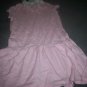 Girl's Size 4T Short Sleeve Collar Teeshirt Dress Pink