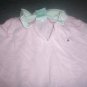 Girl's Size 4T Short Sleeve Collar Teeshirt Dress Pink