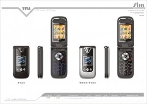Mobile Phone, 2M pixels camera, T-Flash, MPEG4 Player