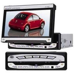 7 Inch in dash TFT LCD Monitor Widescreen with DVD Player