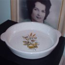 A Pie Plate made by Blue Mountain Pottery Country Charm Pattern